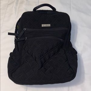 Black Vera Bradley Back Pack